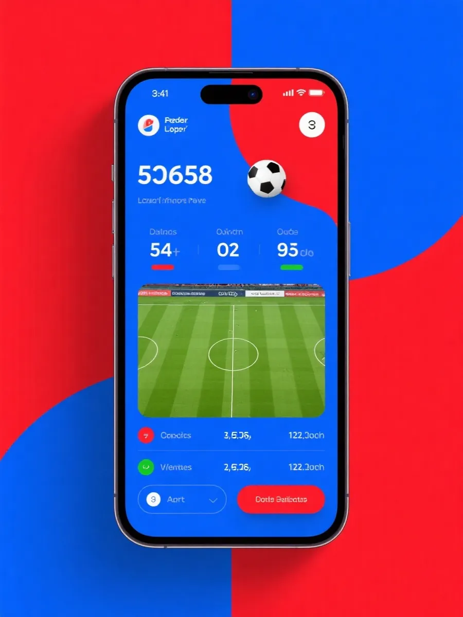 2026世界盃賠率與滾球分析 App介面示意圖