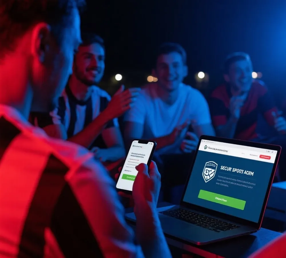 使用官方入口與流動裝置登入示意