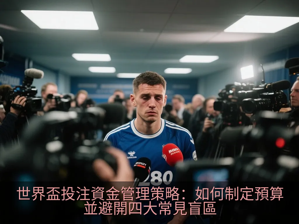 乾淨簡潔的日曆與計劃表，標示著30天的賽事進程，旁邊放著資產負債平衡表與精緻的鋼筆，象徵理性的預算規劃